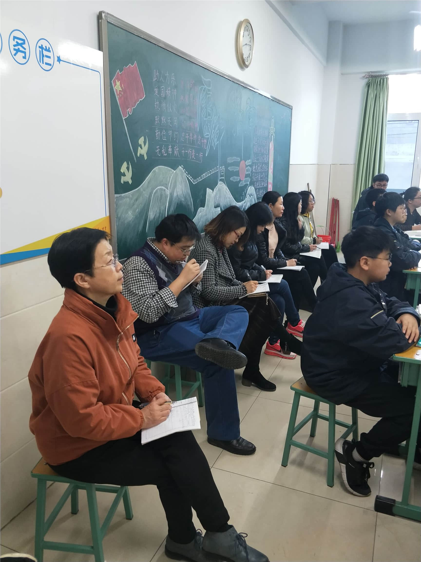 活力、展示、琢磨、提升---私立一中公開課活動