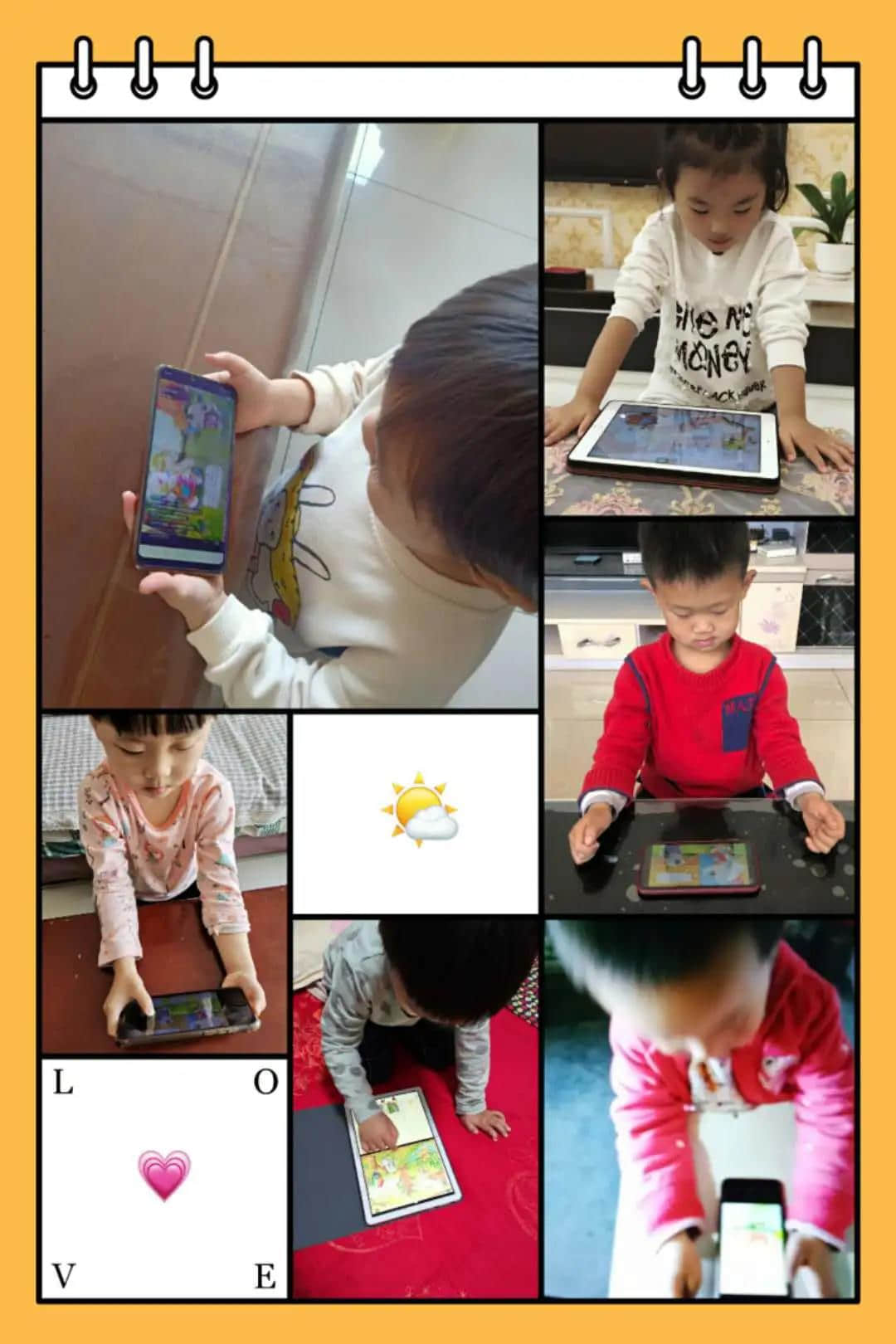 線上師幼愛相伴，凝心聚力顯擔當