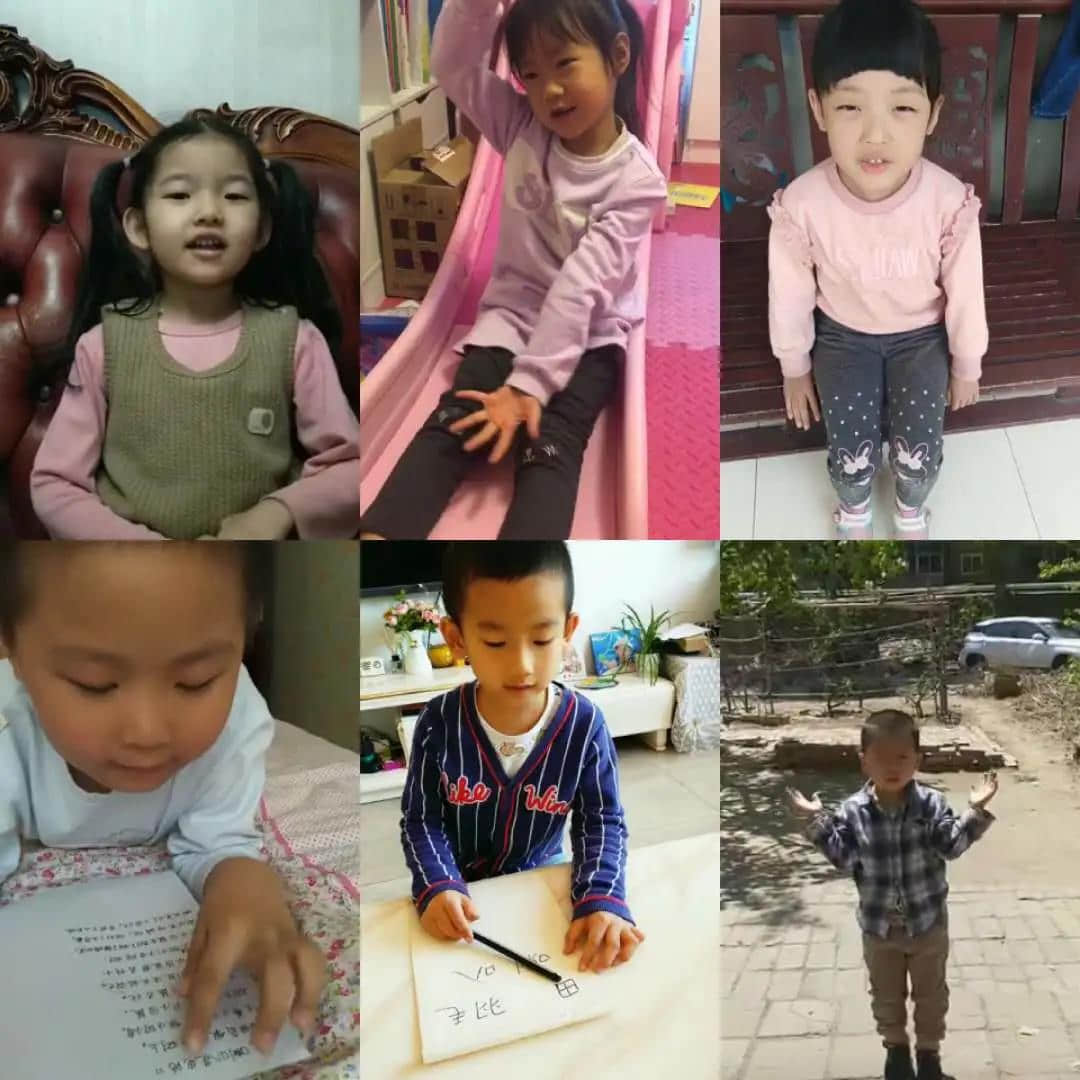 線上師幼愛相伴，凝心聚力顯擔當