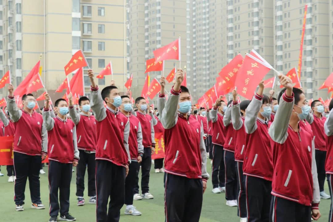 百日競渡 金榜奪名|初三年級(jí)隆重舉行百日誓師大會(huì)