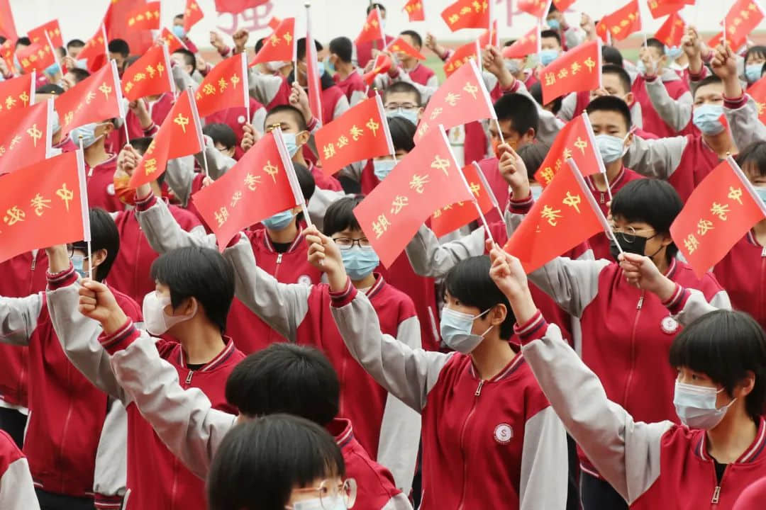 百日競渡 金榜奪名|初三年級(jí)隆重舉行百日誓師大會(huì)