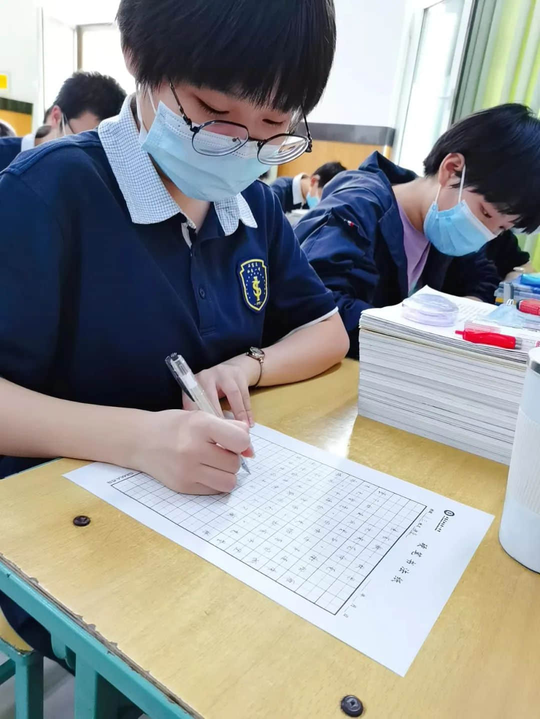 筆尖生花 墨韻飄香丨私立一中初二年級(jí)學(xué)生書法比賽活動(dòng)